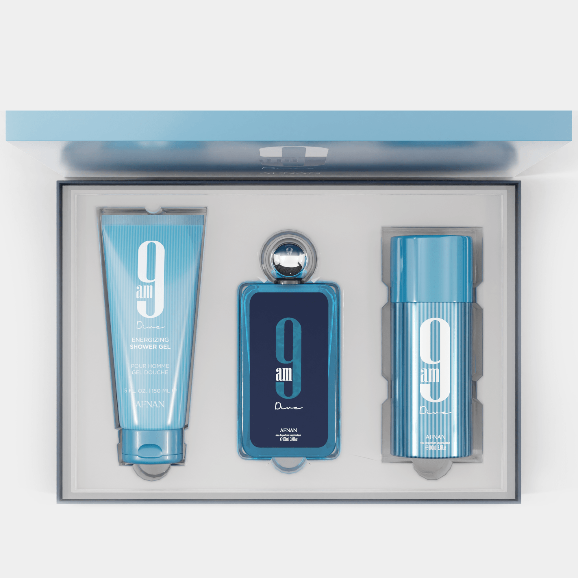GIFT SET 9 AM DIVE - Afnan Perfumes - USA