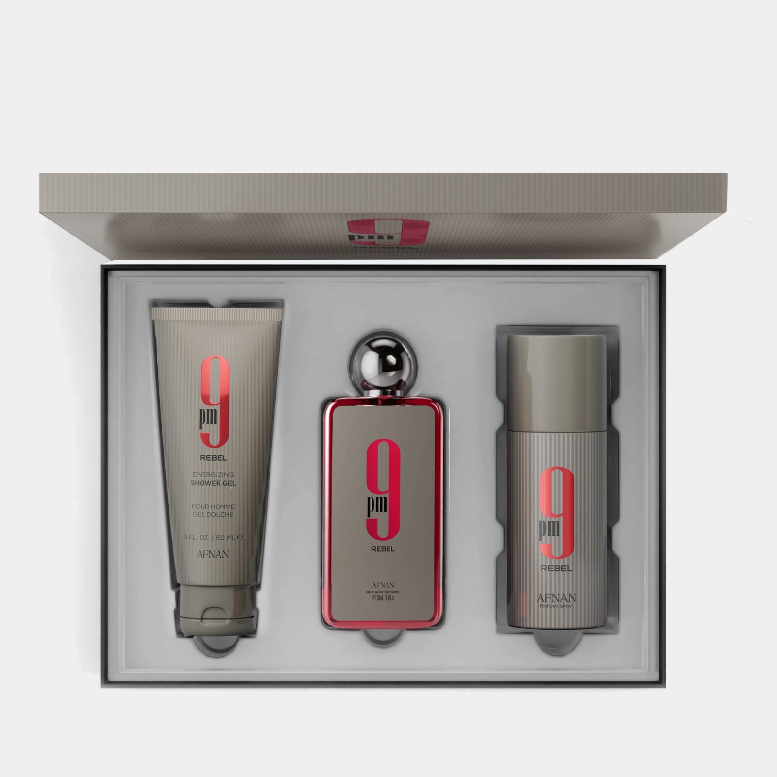 GIFT SET 9PM REBEL - Afnan Perfumes - USA