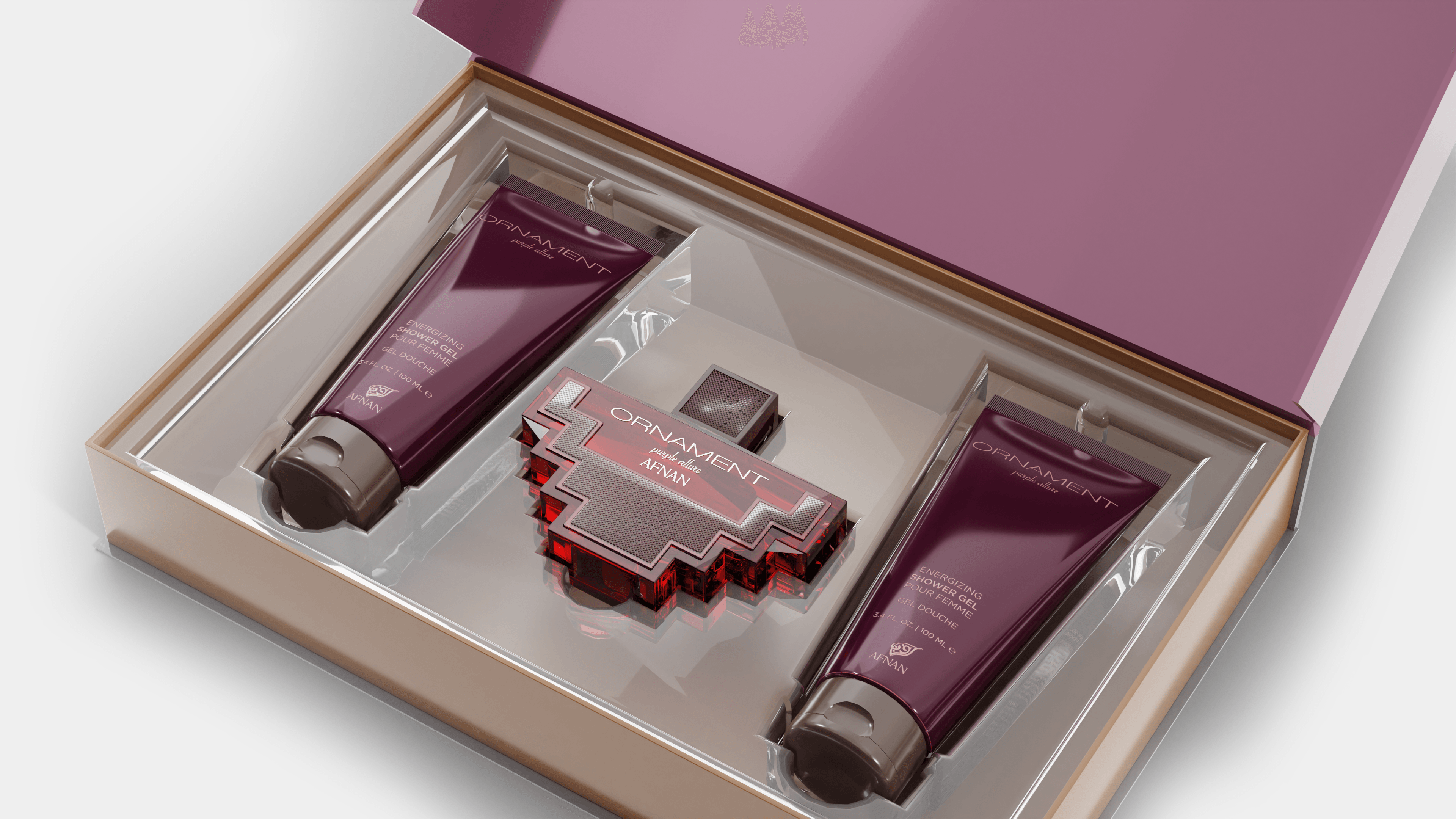 GIFT SET ORNAMENT FEMME - Afnan Perfumes - USA