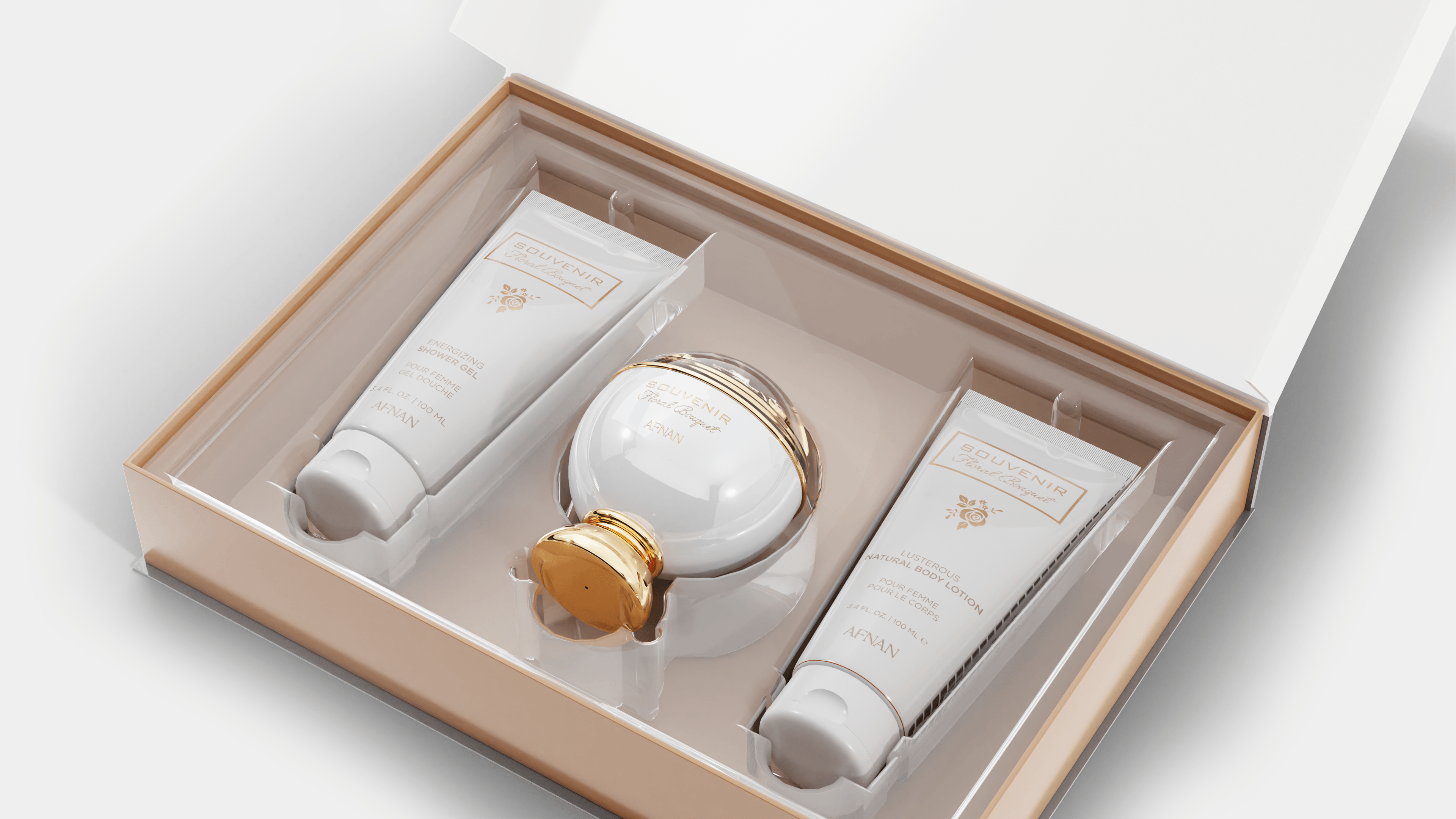 GIFT SET SOUVENIR FLORAL BOUQUET - Afnan Perfumes - USA