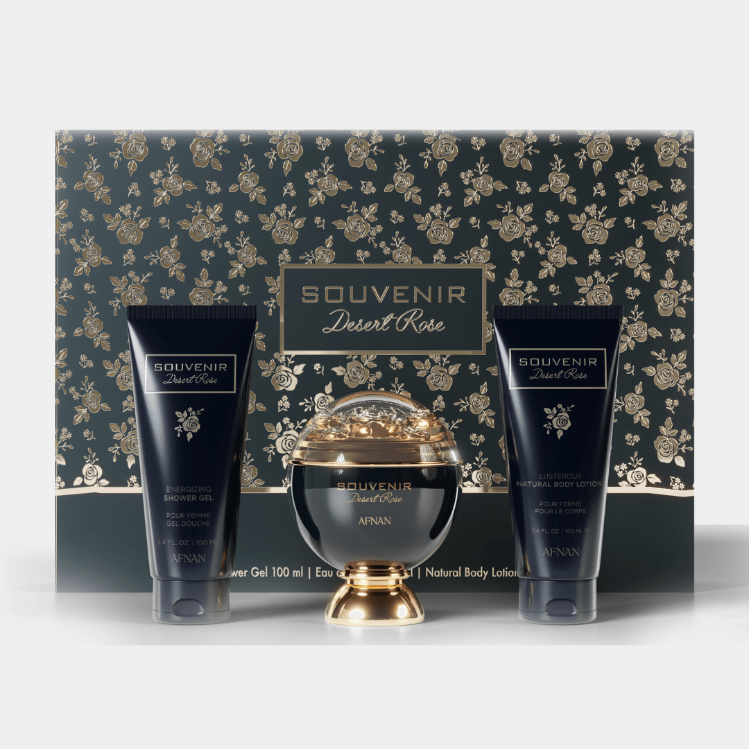 GIFT SET SOUVENIR DESERT ROSE - Afnan Perfumes - USA