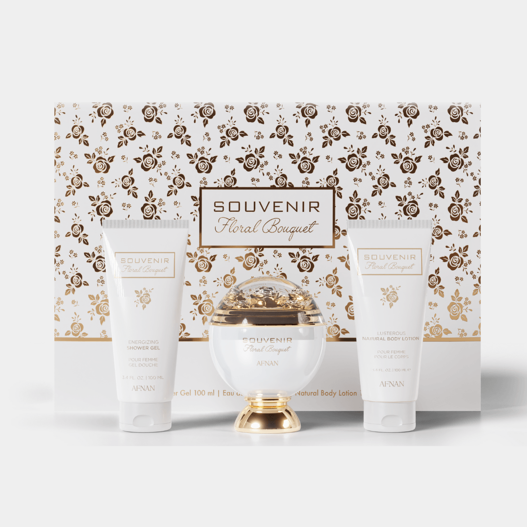 Souvenir Gift Set | Floral Perfume Gift | Afnan Perfumes USA