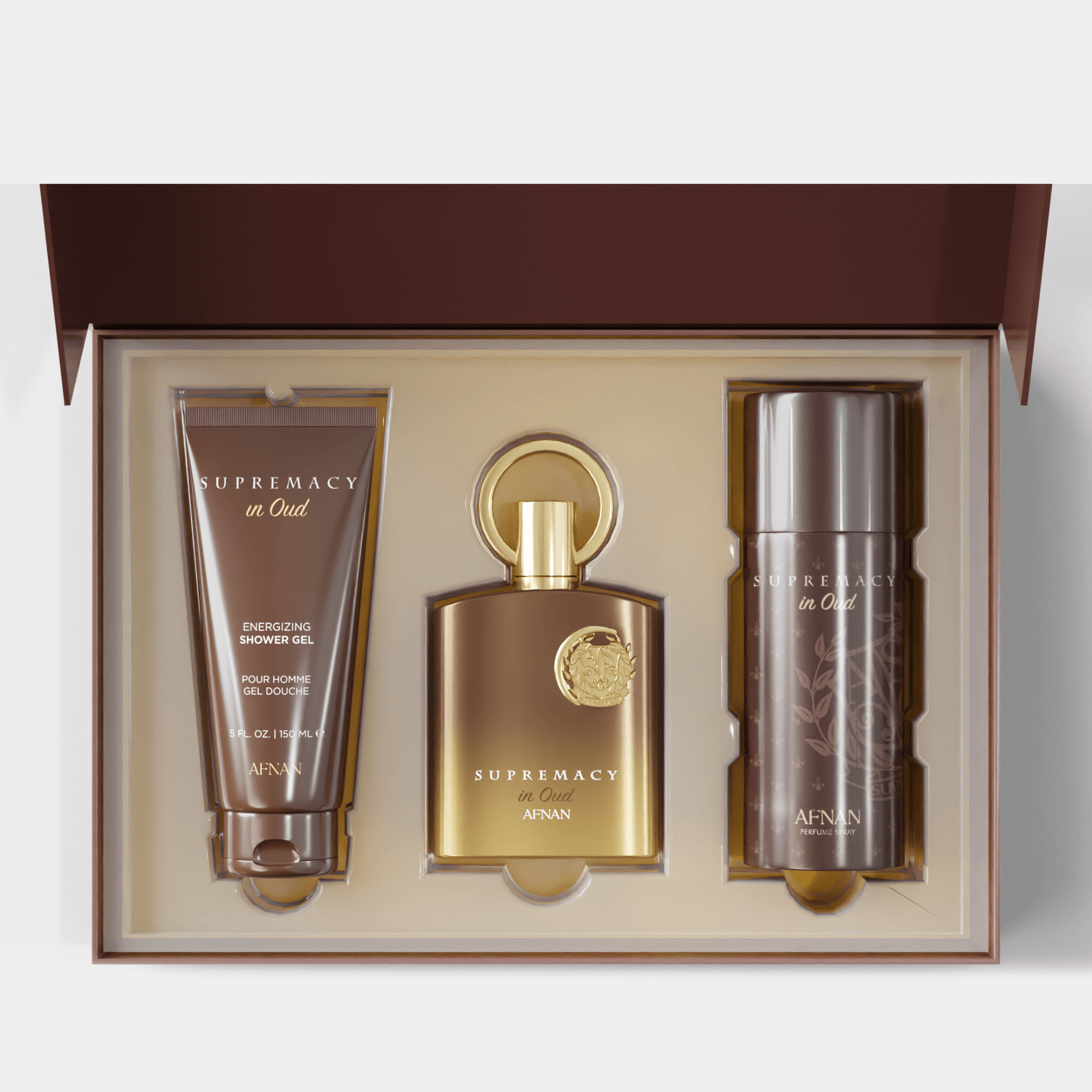 Supremacy In Oud Gift Set | Oud Gift | Afnan Perfumes USA