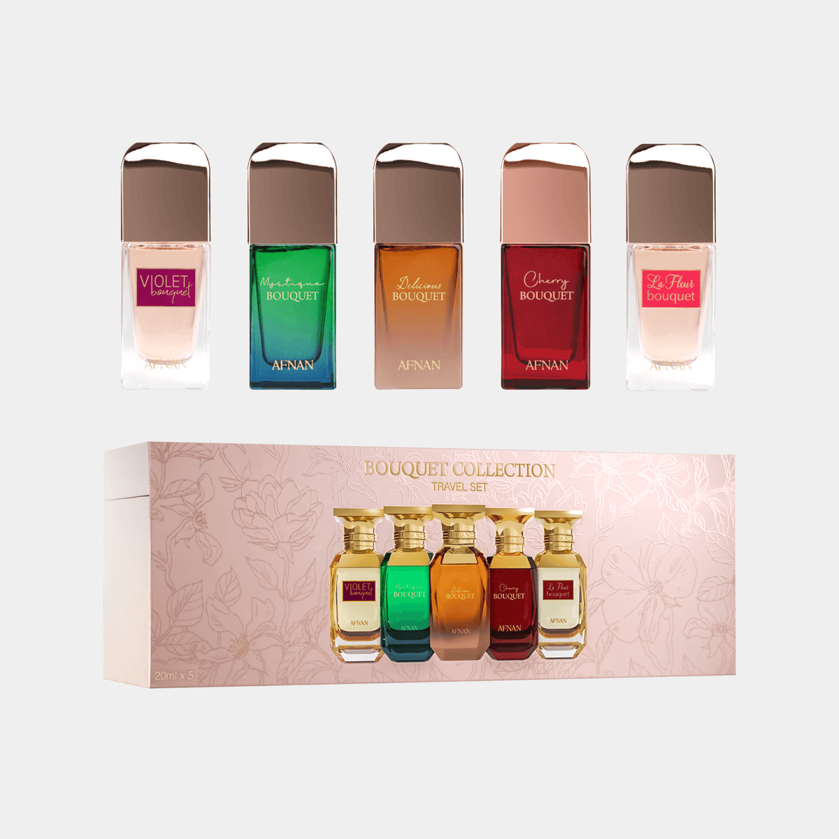Bouquet Collection Travel Set ( Set of 5 )