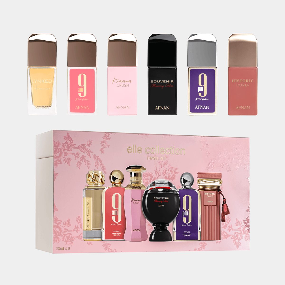 Elle Collection Travel Set ( Set of 6 )