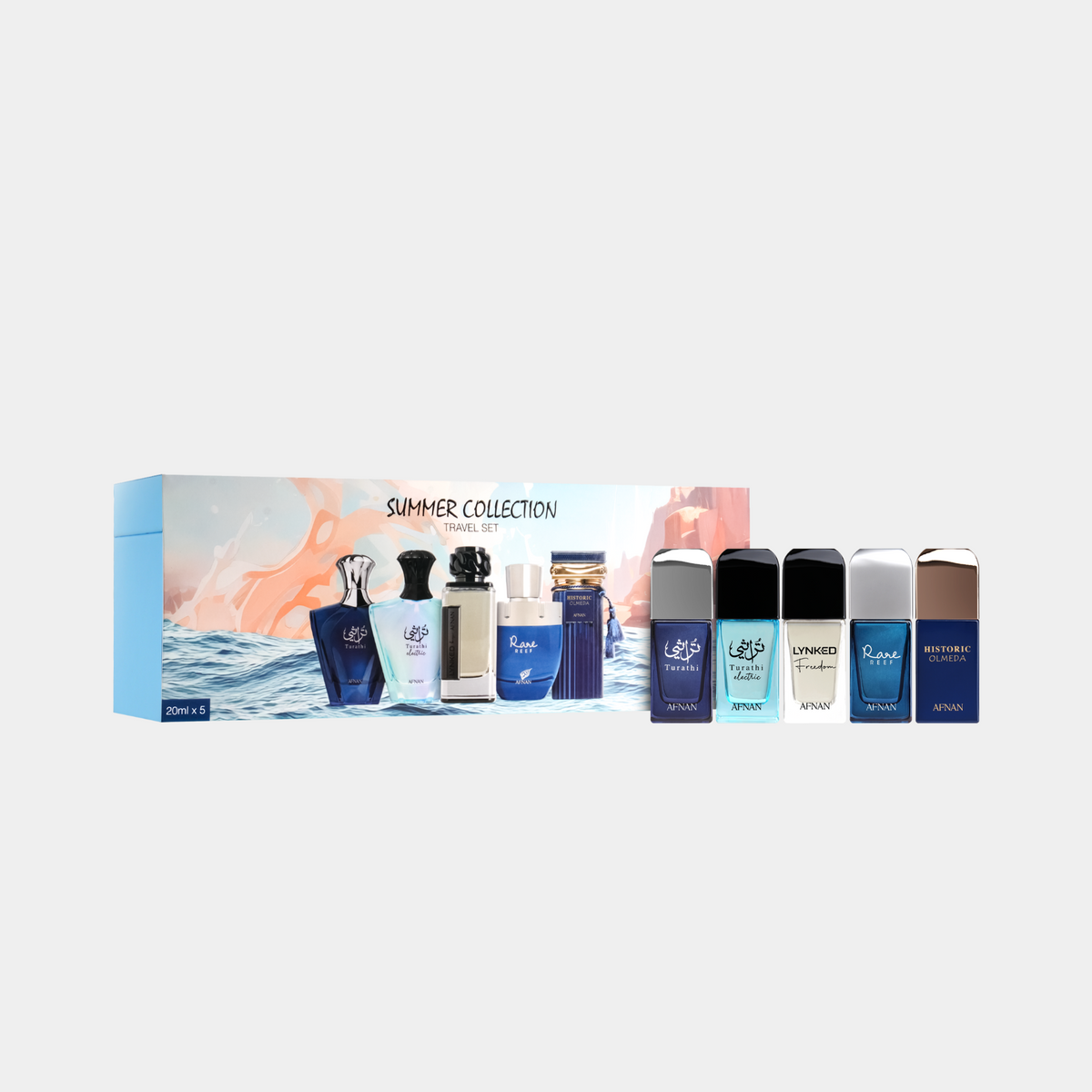 Summer Collection Travel Set ( Set of 5 )