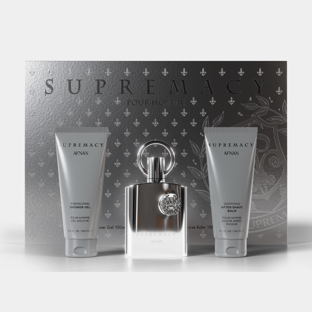 Supremacy Silver Gift Set | Luxury Gift | Afnan Perfumes USA Supremacy Silver Gift Set | Luxury Gift | Afnan Perfumes USA